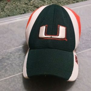 miami hurricanes fitted hat